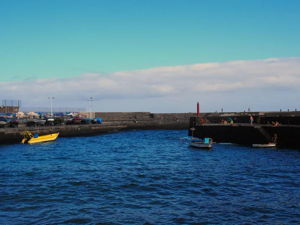 Le vieux port de pêche à Santa cruz tenerife — Photo