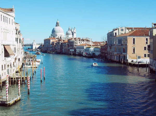 View of the grand canal in Venice — Stock Photo, Image