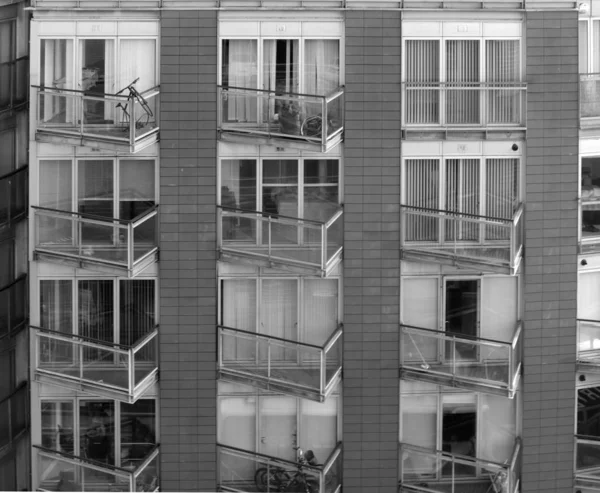 Düz Balkonlar Seçici Odak — Stok fotoğraf