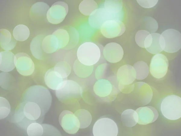 Green  and white round glowing bright light abstract lights back — Stock Photo, Image