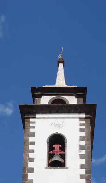 Torre Iglesia San Pedro Funchal Edificio Histórico Del Siglo Xvii — Foto de Stock