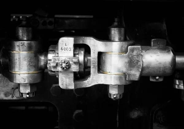 Industriële Machines Delen Van Machine Close — Stockfoto