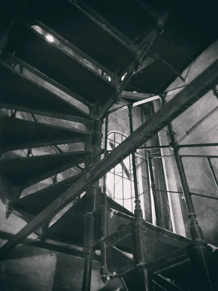 Vue Angle Bas Escalier — Photo