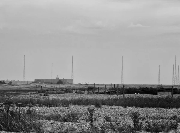 Feld Auf Dem Land — Stockfoto