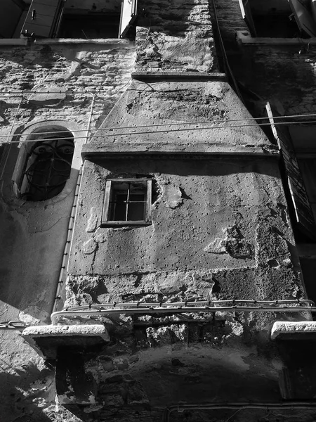 Maison Abandonnée Dans Vieille Ville — Photo