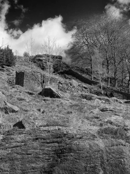 Ruinen Den Bergen — Stockfoto