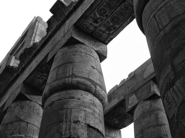 Old Architecture Egypt Temple — Foto de Stock