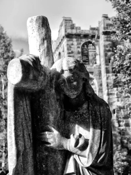 Close Old Statue — Fotografia de Stock