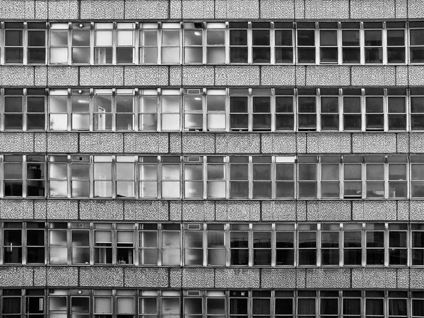Fasad Lägenhetsbyggnad — Stockfoto