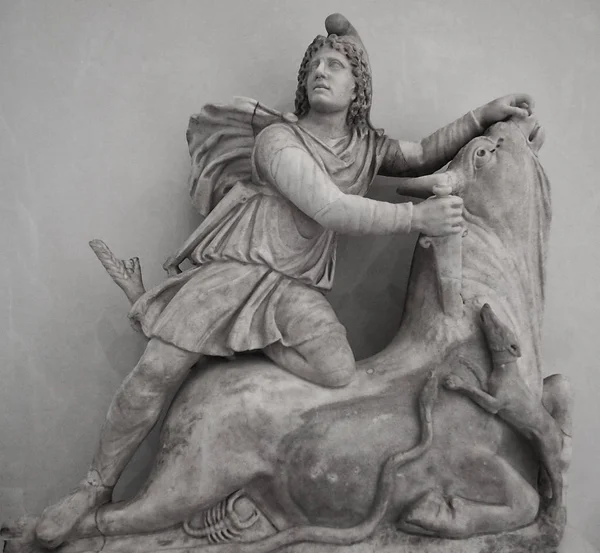 old statue in the city