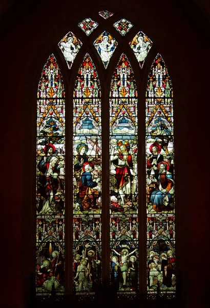 Stained Glass Cathedral — Fotografia de Stock