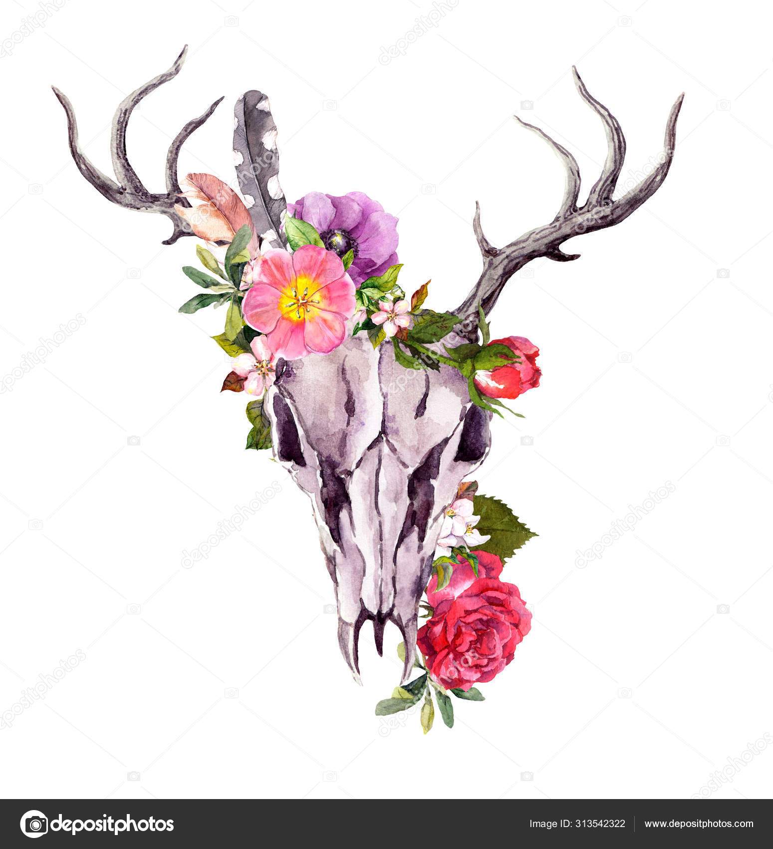 アニマル ヘッド 北欧風 ☆ユニーク ファンキー☆ 頭蓋骨 ヤギ 角 アニマル ヘッド ウォールデコレーション 壁掛け, image size:1549x1700