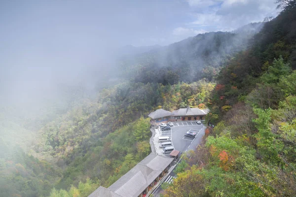 湖北神农家国家地质公园秋季景观 — 图库照片
