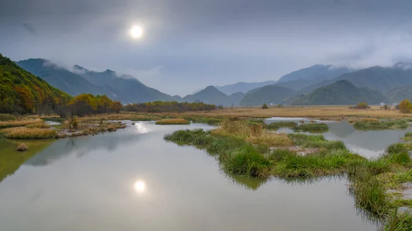 Hubei Shennongjia National Geopark Landscape Autumn — Stock Photo, Image