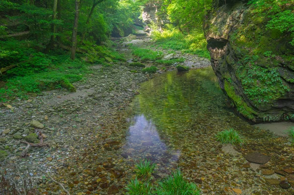 Encantadora Paisagem Verão Montanha Wudang China — Fotografia de Stock