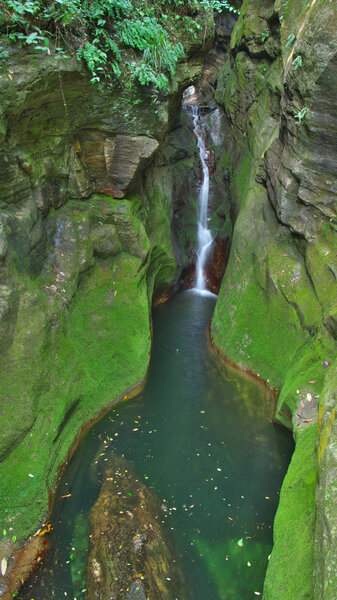 The charming summer scenery of Wudang Mountain in China