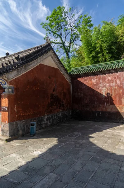 Affascinante Scenario Estivo Della Montagna Wudang Cina — Foto Stock