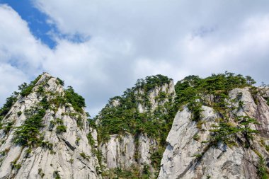 Hubei Eyaleti Cennet Köyü Milli Jeoloji Parkı Yaz Manzarası