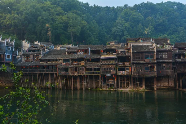 Hunan Xiangxi Fenghuang Antik Kenti Yaz Manzarası