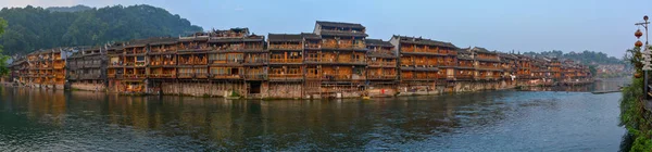 Hunan Xiangxi Fenghuang Antik Kenti Yaz Manzarası
