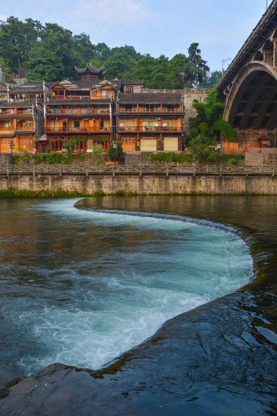 Hunan Xiangxi Fenghuang Antik Kenti Yaz Manzarası