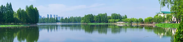 Paisaje Verano Wuhan East Lake Scenic Spot —  Fotos de Stock