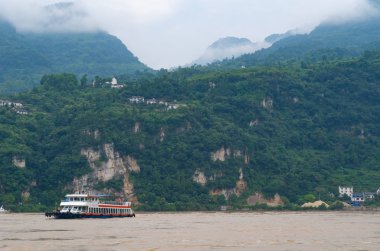 Yichang Sanxia Renjia Manzara Alanı Yaz manzarası, Hubei, Çin