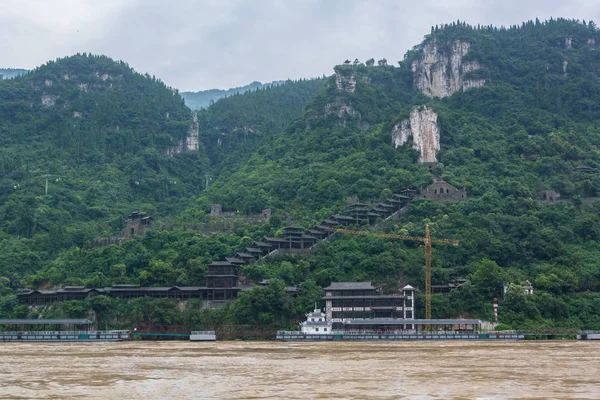 Dekoracje Letnie Yichang Sanxia Renjia Scenic Area Hubei China — Zdjęcie stockowe