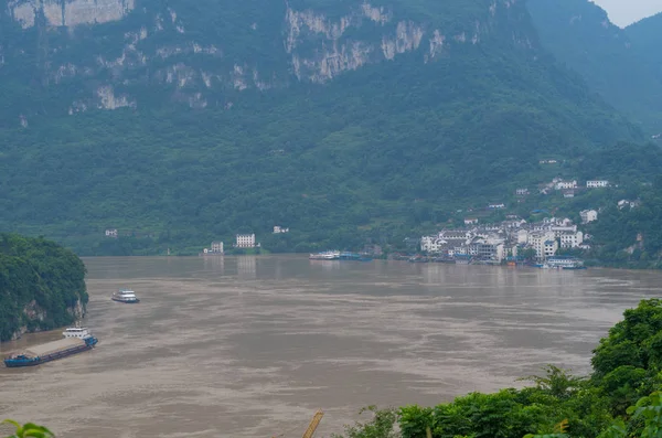 Paisajes Verano Yichang Sanxia Renjia Scenic Área Hubei China — Foto de Stock