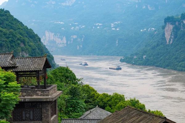 Paisajes Verano Yichang Sanxia Renjia Scenic Área Hubei China —  Fotos de Stock