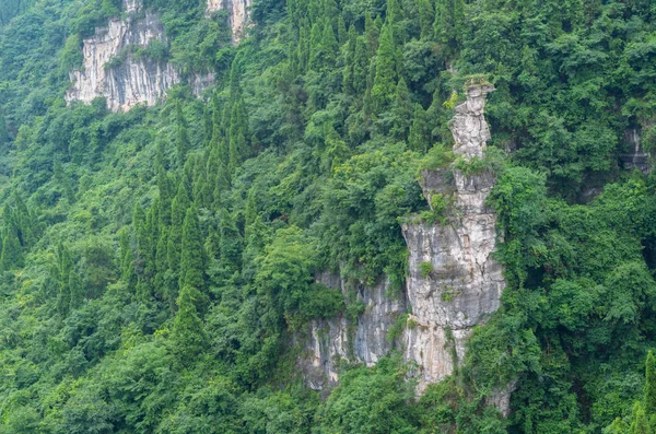 Літні Пейзажі Мальовничому Районі Ічан Ренцзя Hubei Китай — стокове фото