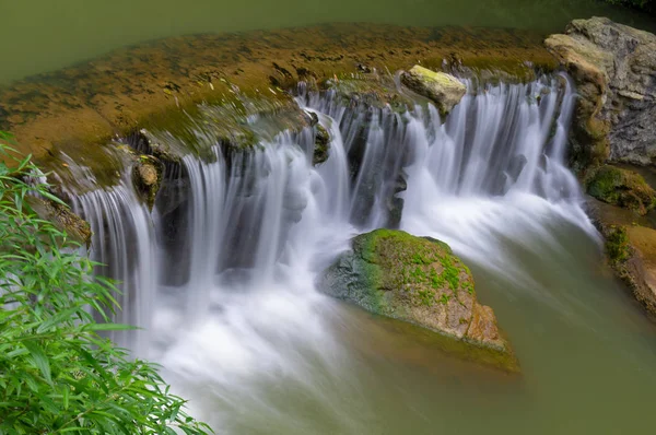 Paesaggio Estivo Della Cascata Delle Tre Gole Yichang Hubei — Foto Stock