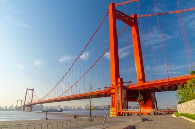 Yaz aylarında Wuhan şehir açık büyüleyici sahne