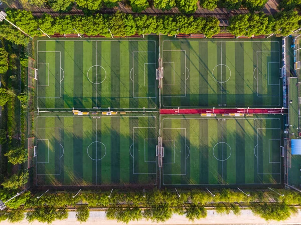 武漢市の屋外魅力的な航空写真の風景夏 — ストック写真