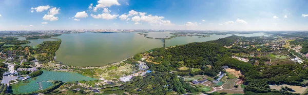 Sommerlandschaft Des Tourismusgebiets East Lake Wuhan Hubei — Stockfoto