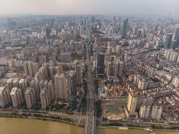 Landschaft Der Sommerstadt Hubei Wuhan — Stockfoto