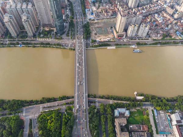 Landschaft Der Sommerstadt Hubei Wuhan — Stockfoto