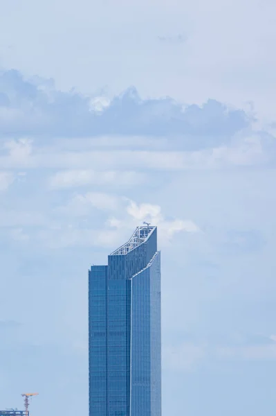 Hubei Wuhan Lato Miasto Panorama — Zdjęcie stockowe