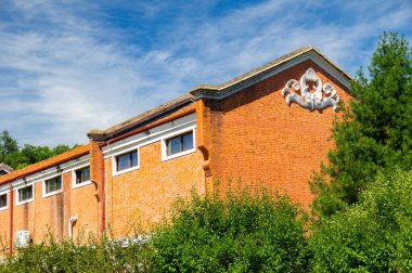 Hubei Wuhan yaz şehri gökyüzü manzarası