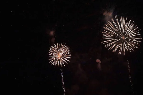 Fogos Artifício Celebração Dia Julho — Fotografia de Stock