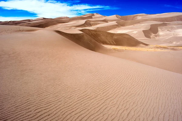 Great Sand Dunes National Park Preserve Colorado Natuur Landschap — Stockfoto