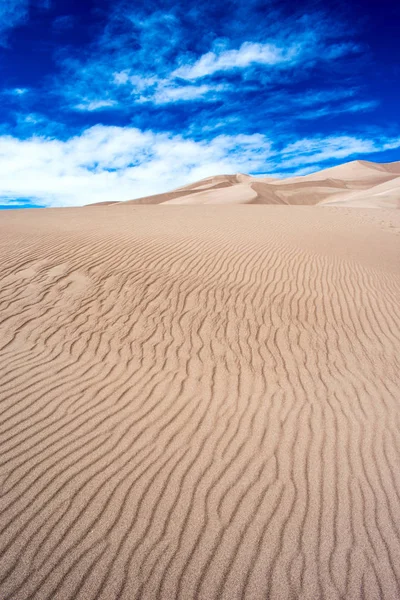 Parco Nazionale Delle Grandi Dune Sabbia Conservazione Colorado Natura Paesaggio — Foto Stock