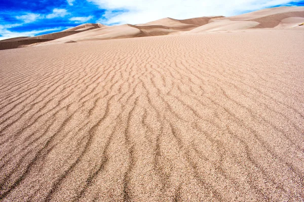 Große Sanddünen Nationalpark Und Naturschutzgebiet Colorado Natur Und Landschaft — Stockfoto