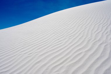 Beyaz Sands Ulusal Anıtı, Ulusal Park, New Mexico, Sand Dunes doğa peyzaj ve açık havada yürüyüş ve kamp 