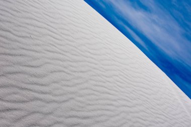 Beyaz Sands Ulusal Anıtı, Ulusal Park, New Mexico, Sand Dunes doğa peyzaj ve açık havada yürüyüş ve kamp 