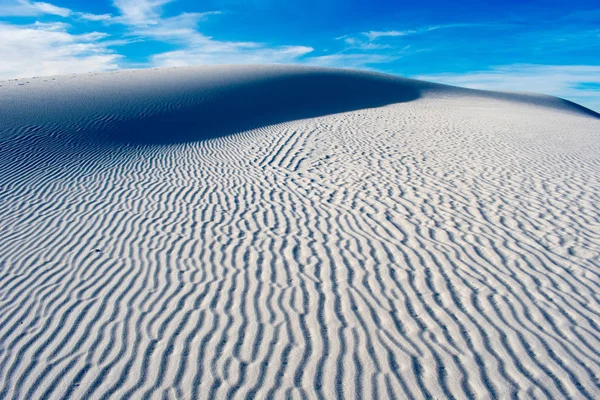 Monumento Nazionale Delle Sabbie Bianche Parco Nazionale Nuovo Messico Dune — Foto Stock