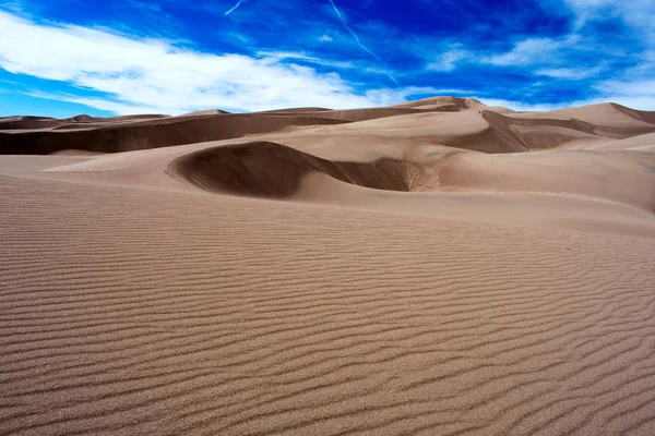 Great Sand Dunes National Park Preserve Colorado Natureza Paisagem Livre — Fotografia de Stock