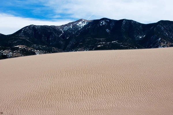 Parque Nacional Reserva Grandes Dunas Arena Colorado Naturaleza Paisaje Aire —  Fotos de Stock