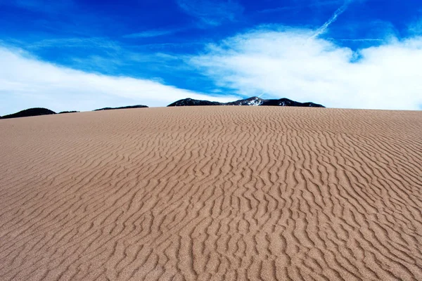 Parco Nazionale Delle Grandi Dune Sabbia Conservazione Colorado Natura Paesaggio — Foto Stock