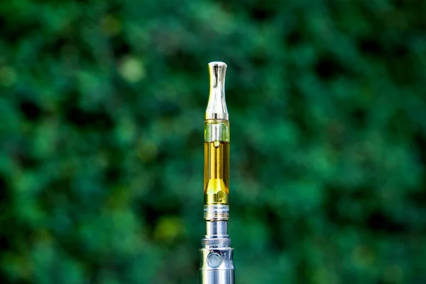 Vape Pen Vaping Cannabis Marihuana — Foto de Stock